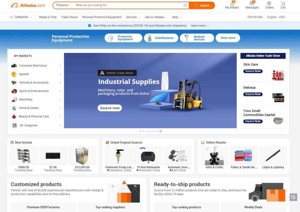 Top Chinese Wholesale sites to Buy from China
