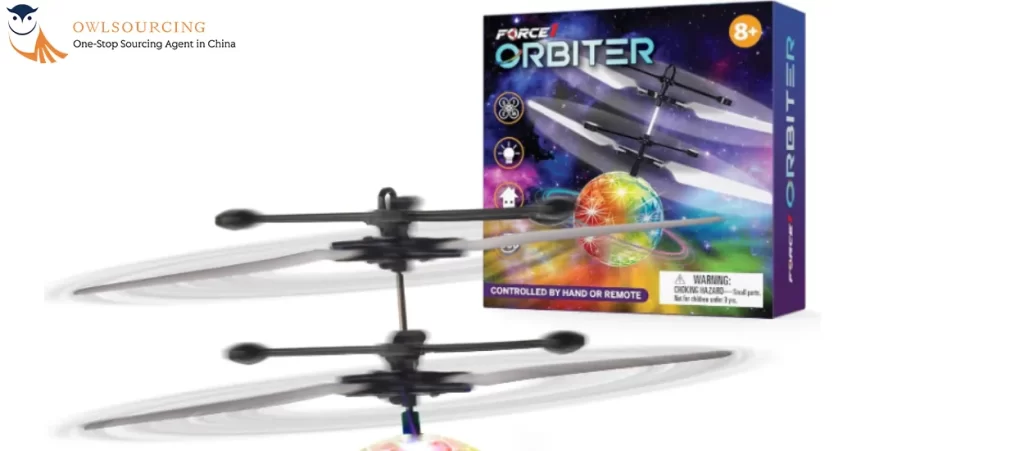 Hand Sensing Flying UFO Ball LED Mini Helicopter