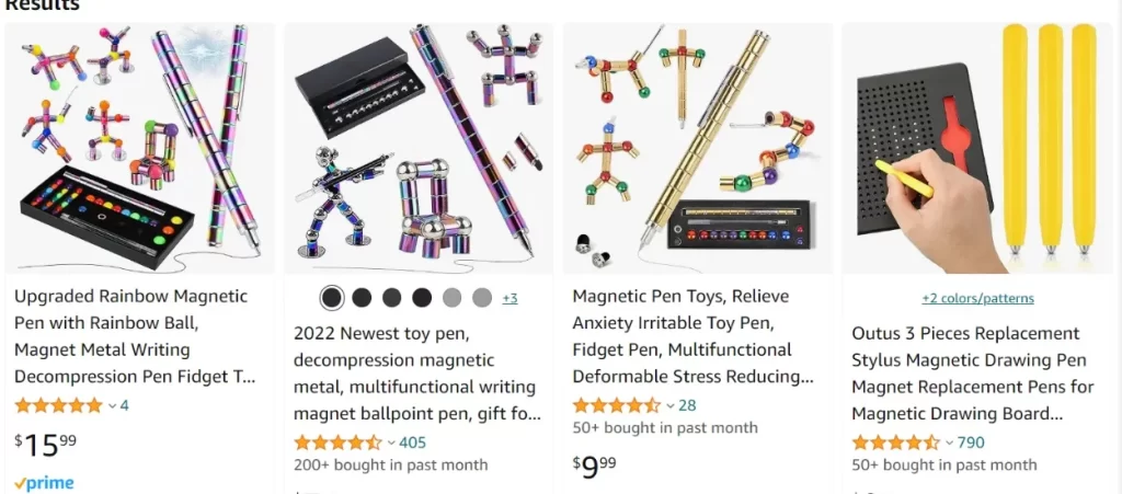 Magnetic Magnets Ball TOY Touch Pen