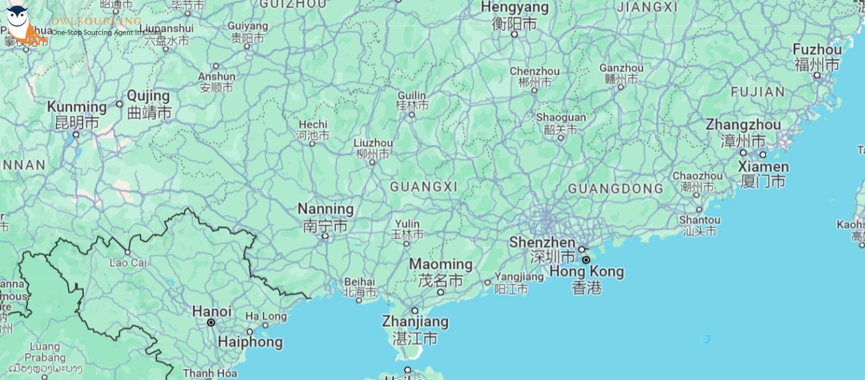 main industrial cluster areas in Guangdong Province