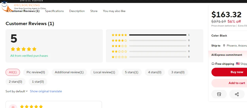 ratings and reviews