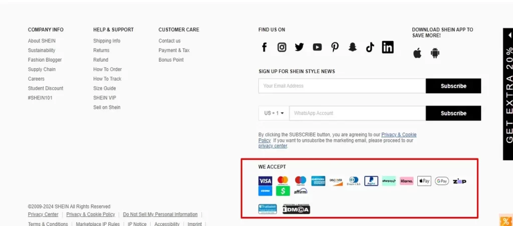 Understanding Shein's Payment Options