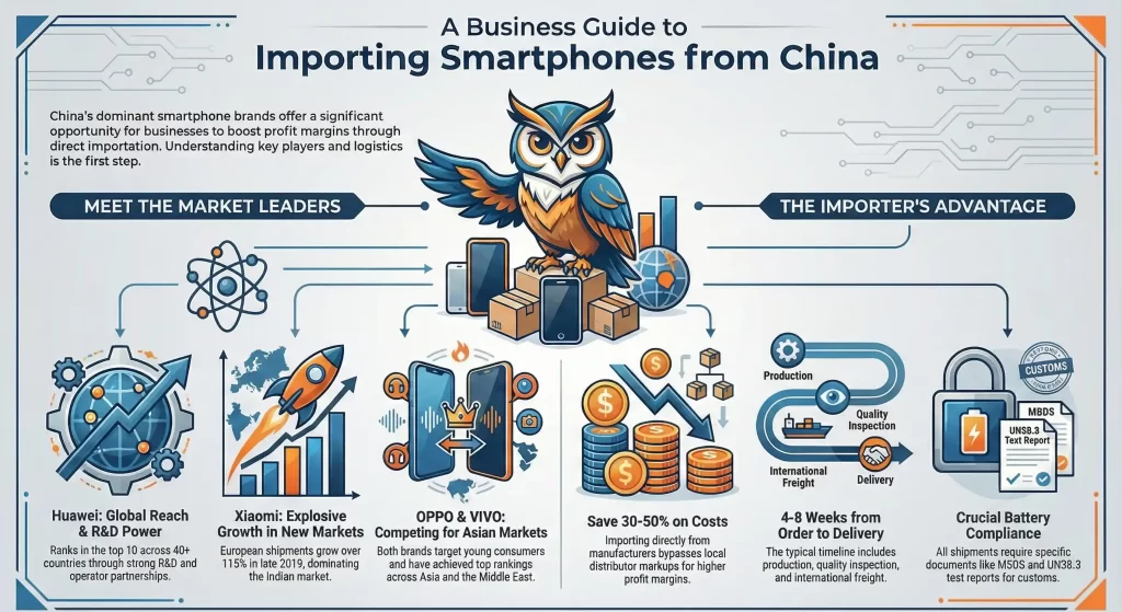 Comment importer des téléphones de Chine