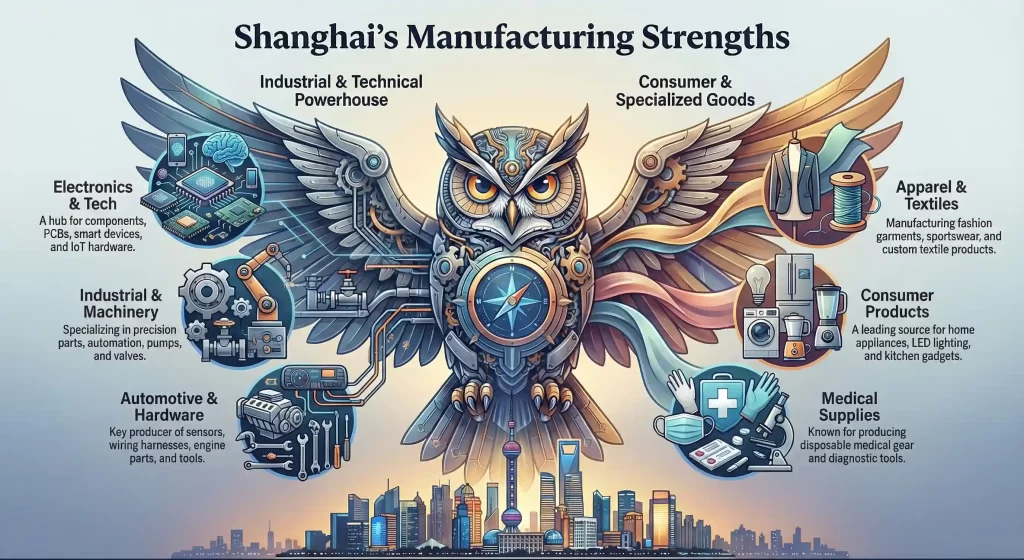 Product Categories Shanghai Is Especially Strong In