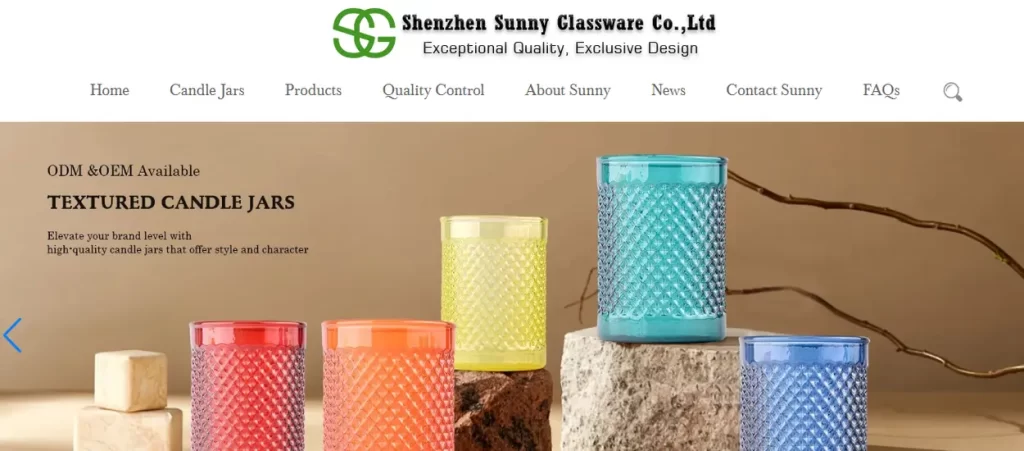 Custom Candle Holders from Shenzhen Sunny Glassware Co