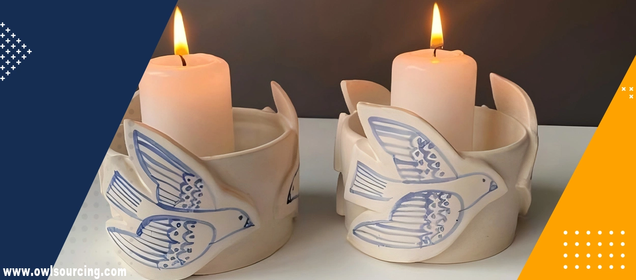 Custom China candle holder Manufacturers
