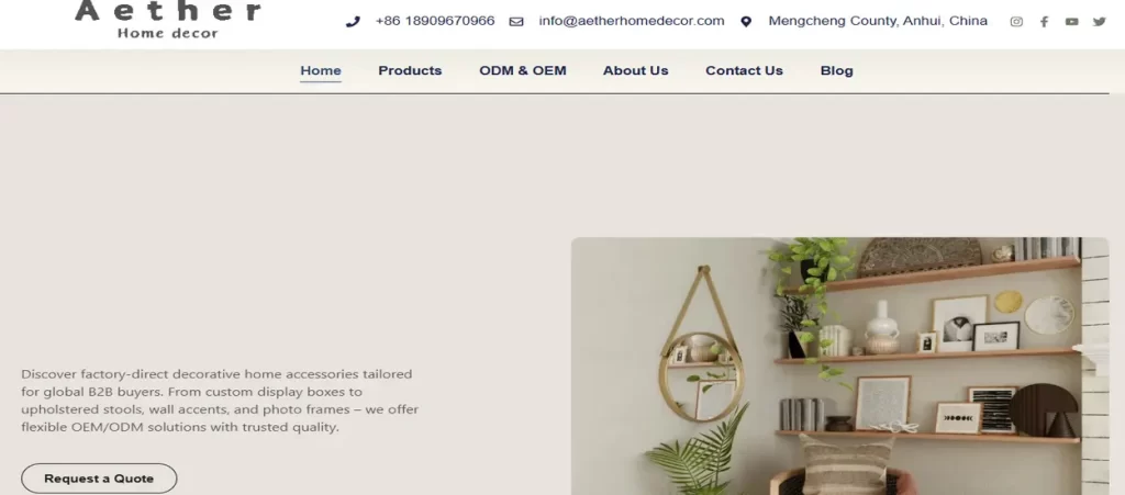 Aether Home Decor