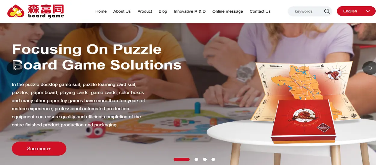 Dongguan Senfutong Games (Wholesale Custom Games Suppliers in China)