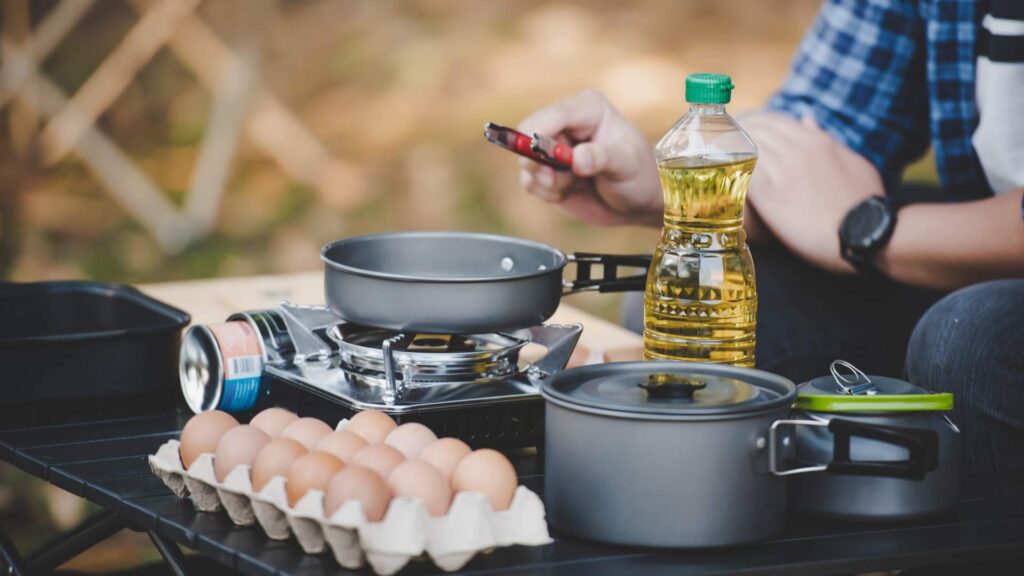 Camp Kitchen & Cookware Set
